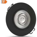 Modee LED bodové svetlo podhľadové 4,8W čierne 420 lumenov