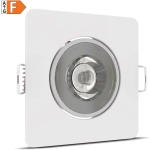 Modee LED bodové svetlo podhľadové 4,8W biele 420 lumenov štvorec