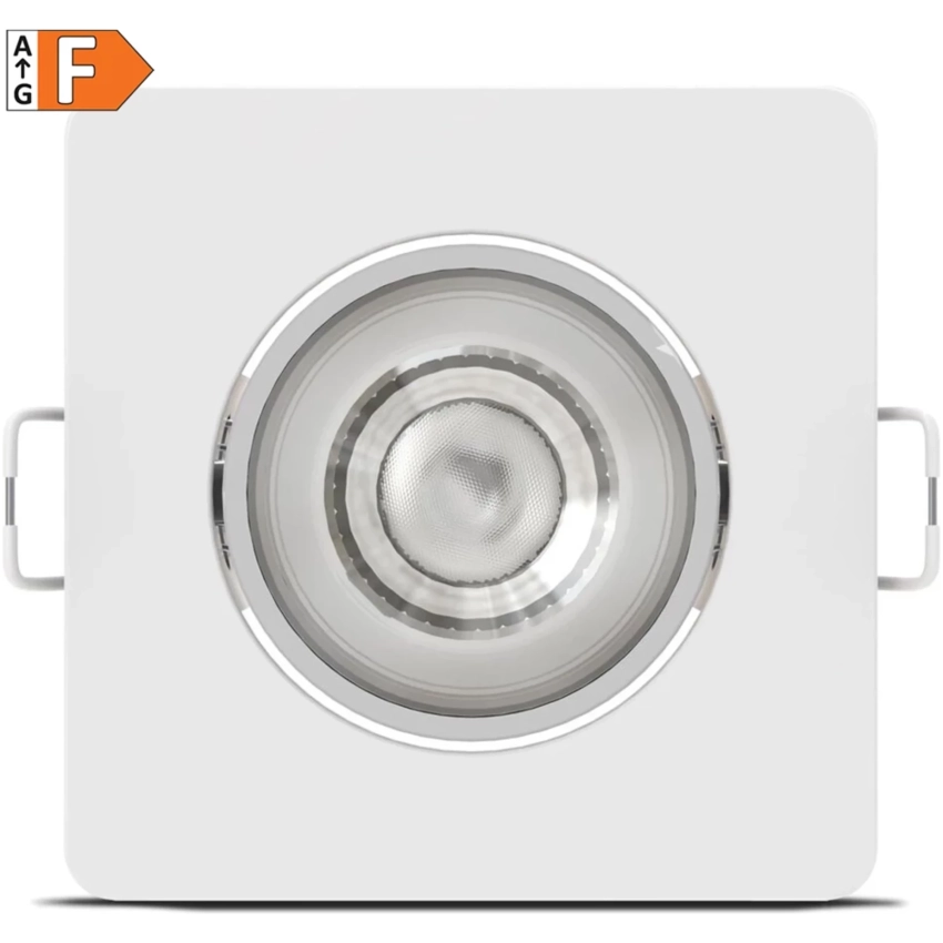 Modee LED bodové svetlo podhľadové 4,8W biele 420 lumenov štvorec