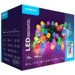 Modee Lighting LED vianočná reťaz 100 LED 10m multicolor bobule + diaľkové