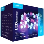 Modee Lighting LED vianočná reťaz 100 LED 10m ružová/biela bobule