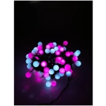 Modee Lighting LED vianočná reťaz 100 LED 10m ružová/biela bobule