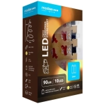 Modee Lighting LED dekorácia 10 LED 90cm štipce snehuliak 2xAA batérie