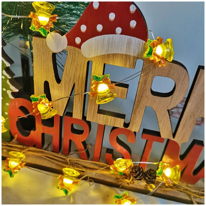 Modee Lighting LED dekorácia 10 LED 90cm zvončeky