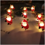 Modee Lighting LED dekorácia 10 LED 90cm mikuláš 2xAA batérie