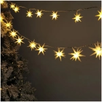 Modee Lighting LED dekorácia 10 LED 135cm hviezdy 2xAA batérie