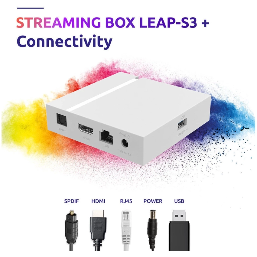Strong LEAP-S3+ V2 biely 4K Google TV box 5+1 GRATIS