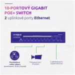 STRONG SW8010POE+ gigabitový switch