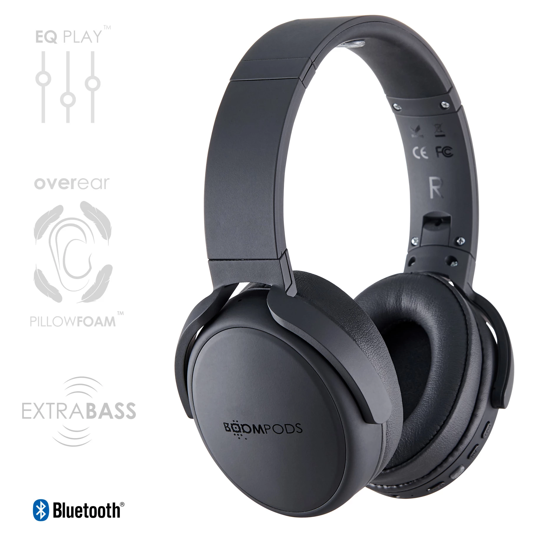 BOOMPODS Headpods Pro  bezdrôtové slúchadlá čierne BOOMPODS Headpods Pro  bezdrôtové slúchadlá čierne