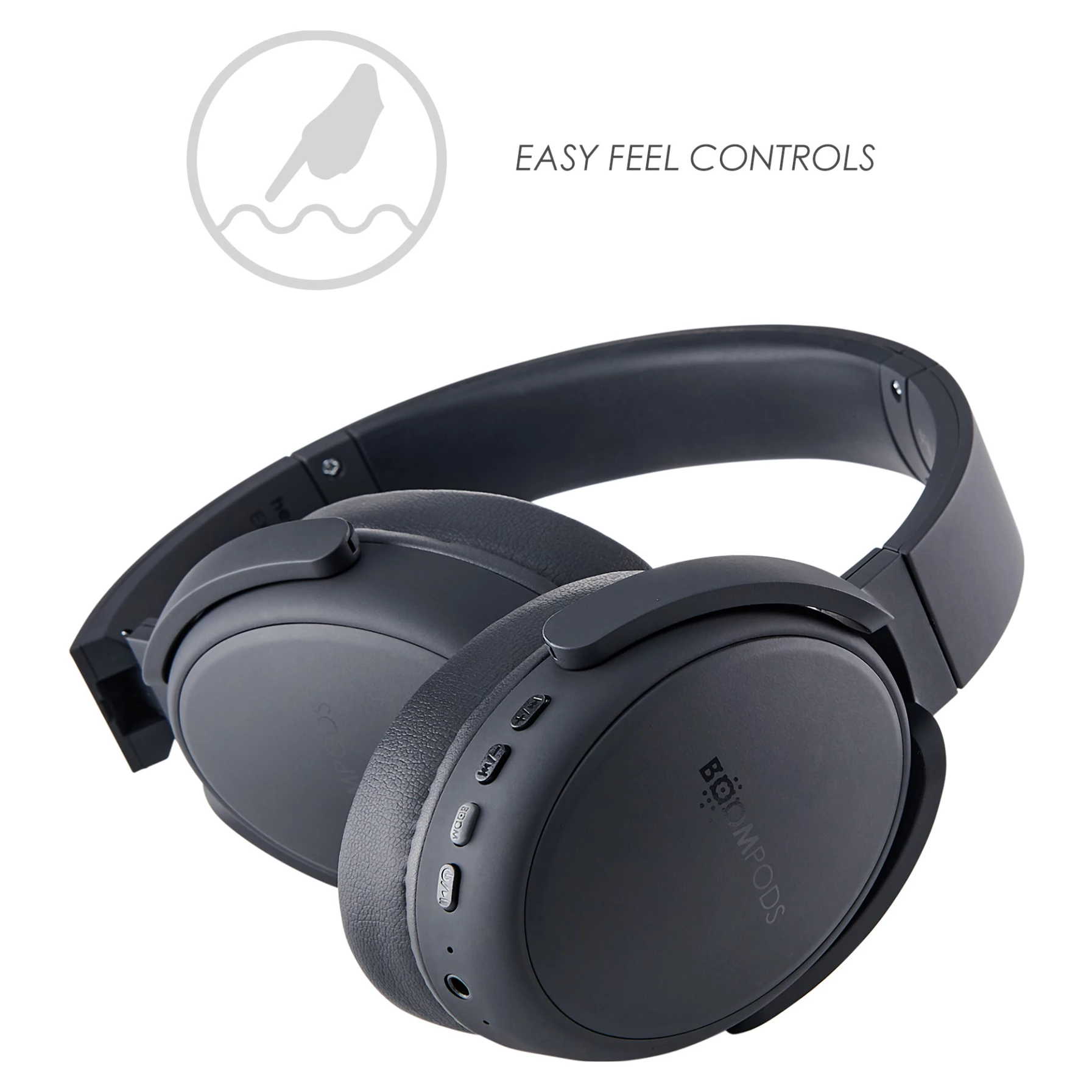 BOOMPODS Headpods Pro  bezdrôtové slúchadlá čierne BOOMPODS Headpods Pro  bezdrôtové slúchadlá čierne