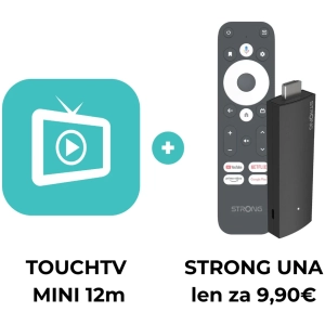 touchTV MINI12 mesiacov + LEAP-UNA za 9,90€
