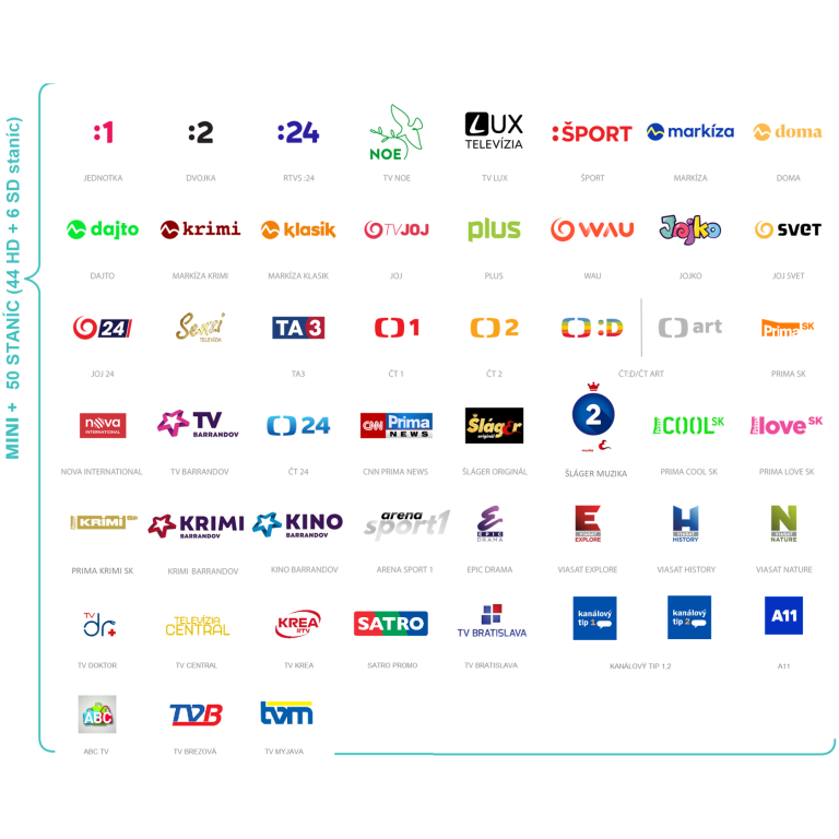 touchTV MINI12 mesiacov + LEAP-UNA za 9,90€ 2 touchTV MINI 12 mesiacov