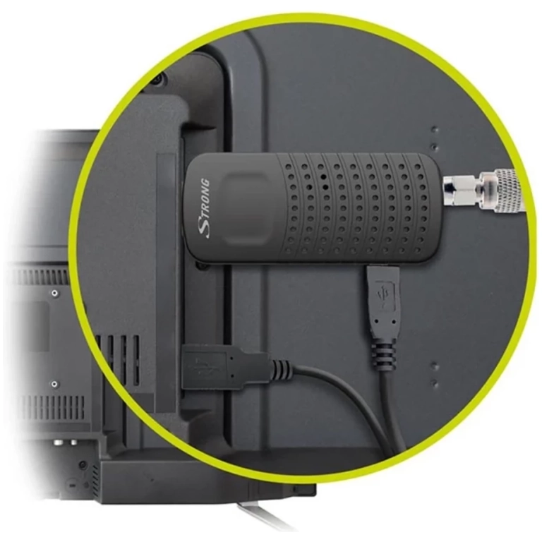Strong SRT82 DVBT2 HEVC HDMI Stick FTA