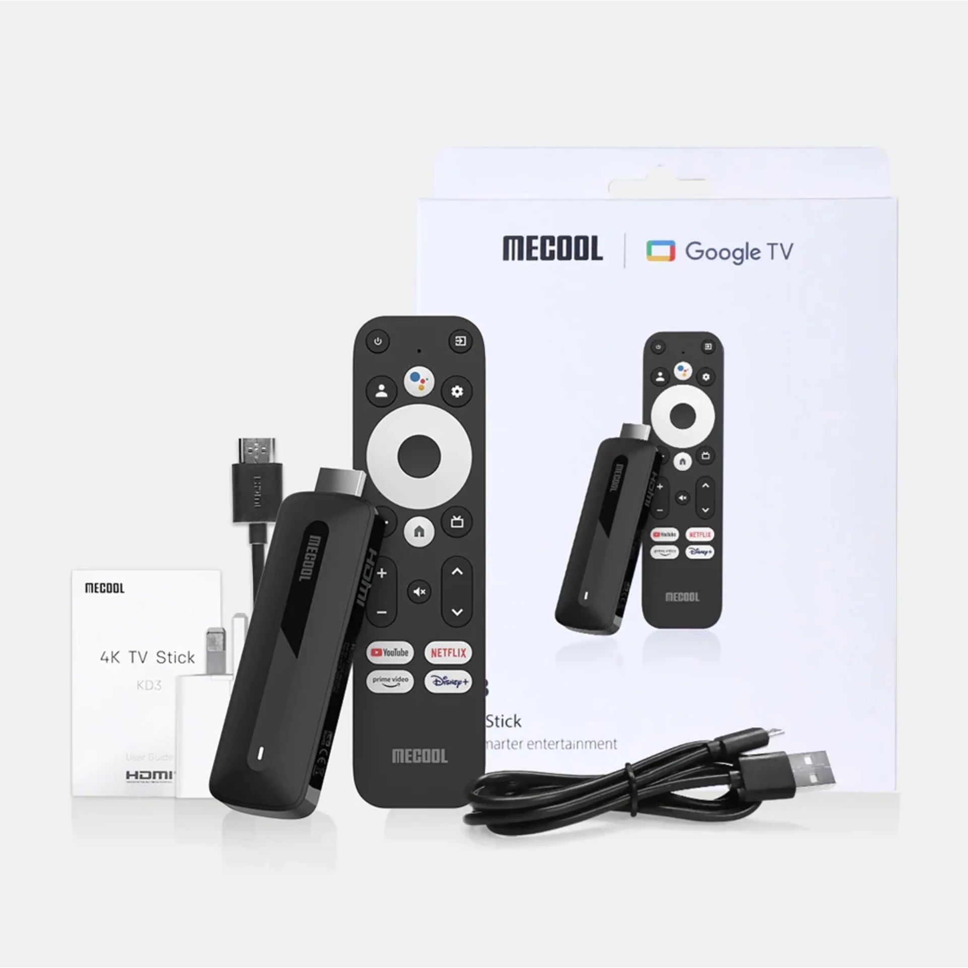 MECOOL KD3 Google TV 11, Netflix 4K MECOOL KD3 Google TV 11, Netflix 4K