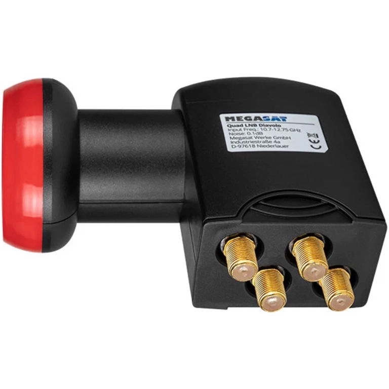 Megasat Diavolo LNB QUAD 0,1 dB