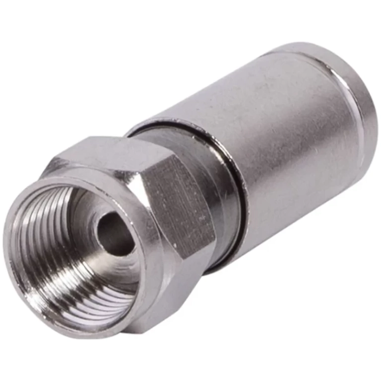 F- konektor kompresný tenký 4,6mm