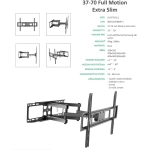 Superior držiak na TV 37-80" Full Motion Extra Slim