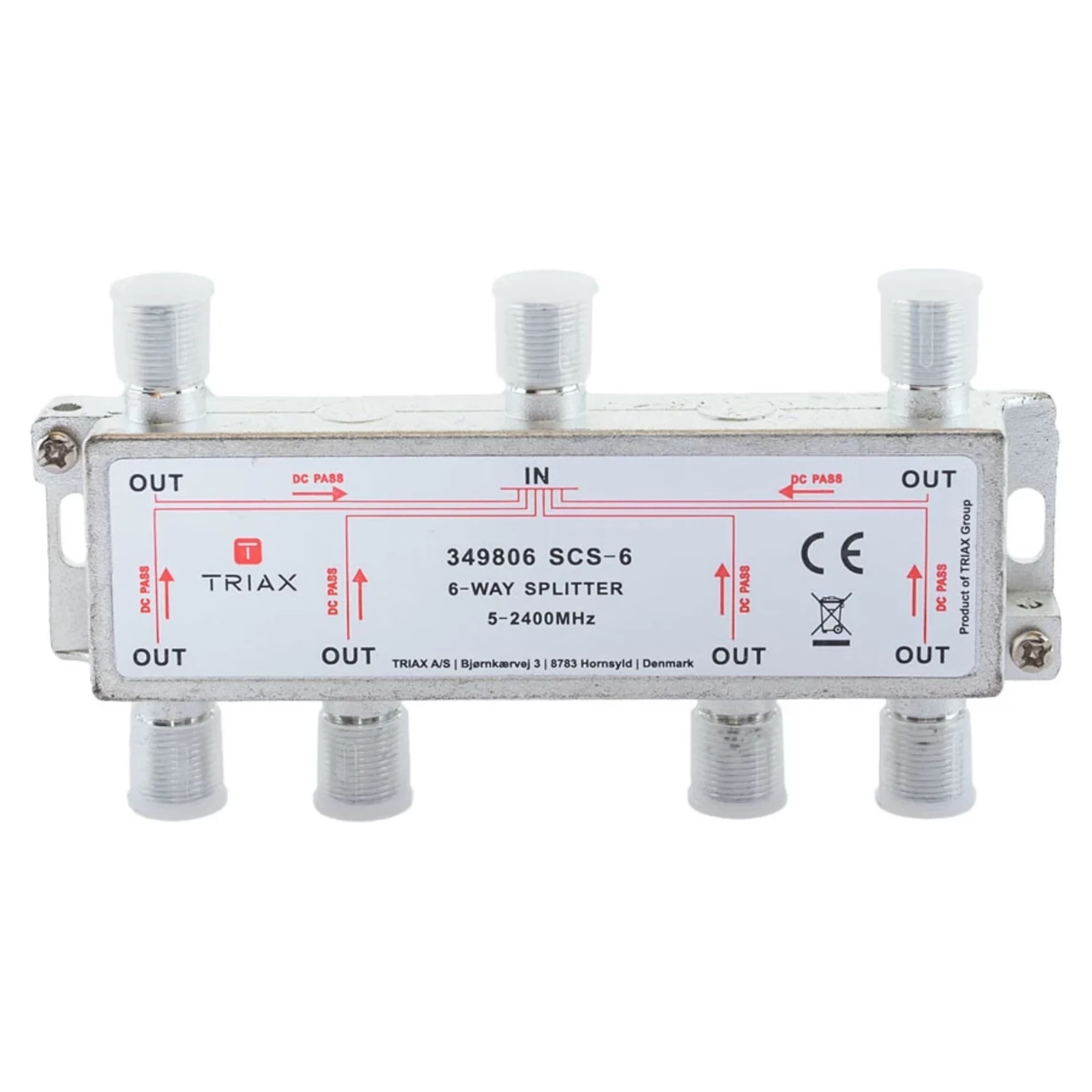 Rozbočovač/Zlučovač TRIAX SCS-6 Rozbočovač/Zlučovač TRIAX SCS-6