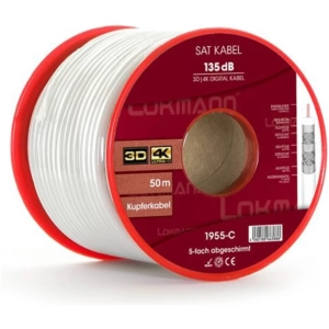 Koaxiálny kábel Lokmann 135dB 50m medene jadro