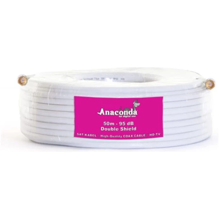 Koaxiálny kábel Lokmann 95dB s pomedeným jadrom 50m