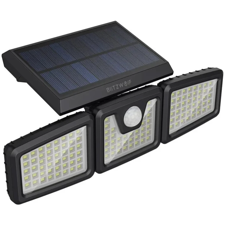 BlitzWolf LED solárna lampa BW-OLT4 so senzorom