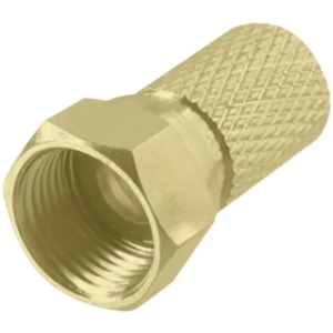 F- konektor Megasat 7,3 mm Zlatý