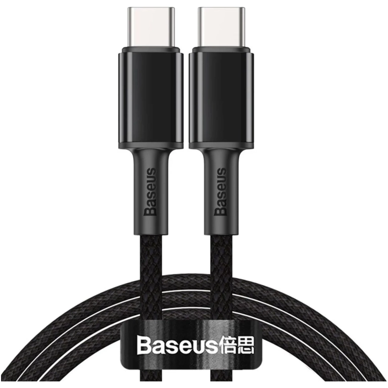 Baseus USB-C/C kábel 100W 2m čierny (CATGD-A01)