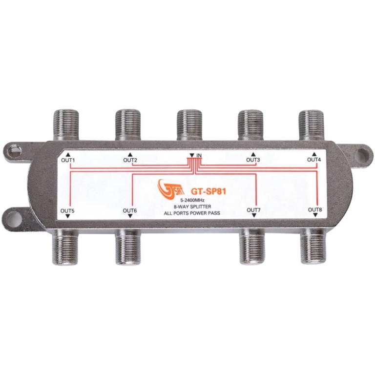 GT-SAT rozbočovač/zlučovač SP81 8x1