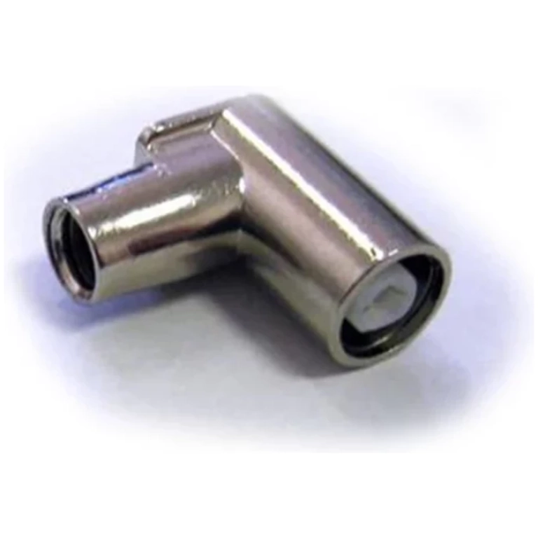 IEC - konektor uhlový kovový WKG 506 - samica