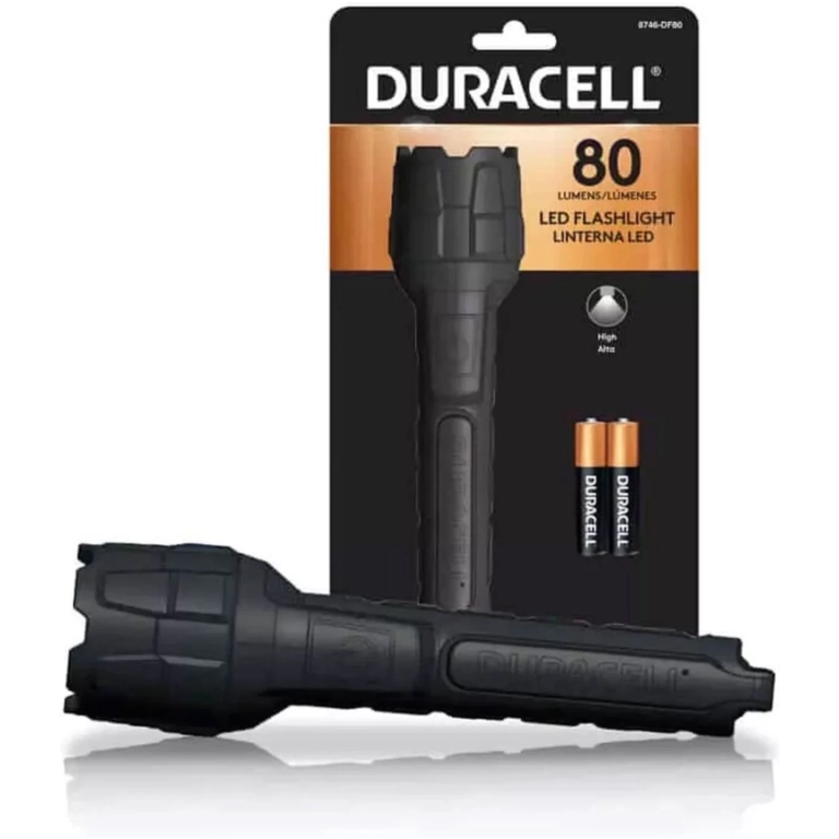 Duracell Flashlight DF80SE 80lm pogumovaná