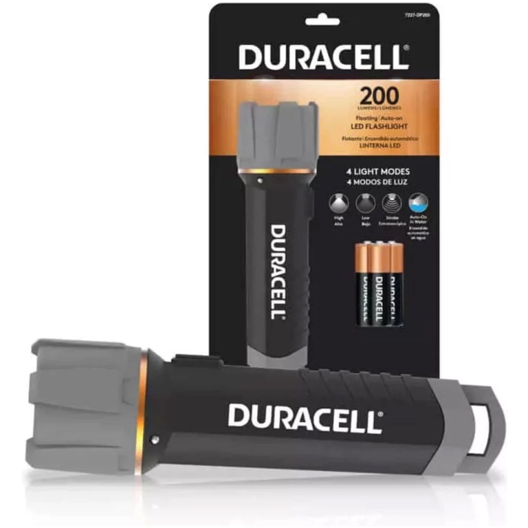Duracell Flashlight DF200SE AA IPX6 200 lumenov