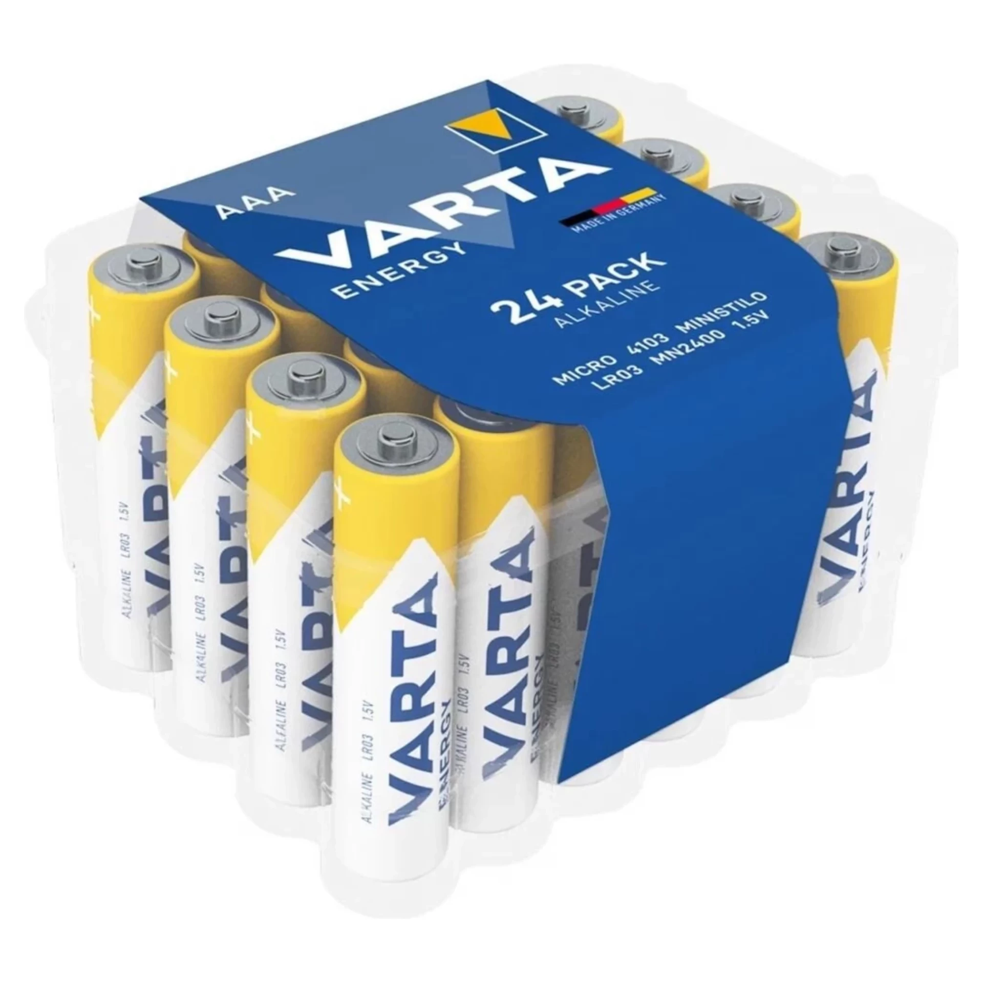 VARTA ENERGY alkalické batérie AAA 24ks VARTA ENERGY alkalické batérie AAA 24ks