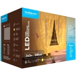 Modee Lighting LED záves 300 LED 3x3m teplá biela