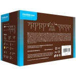 Modee Lighting LED vianočná reťaz 100LED 2m cencúlové reťaze 70cm