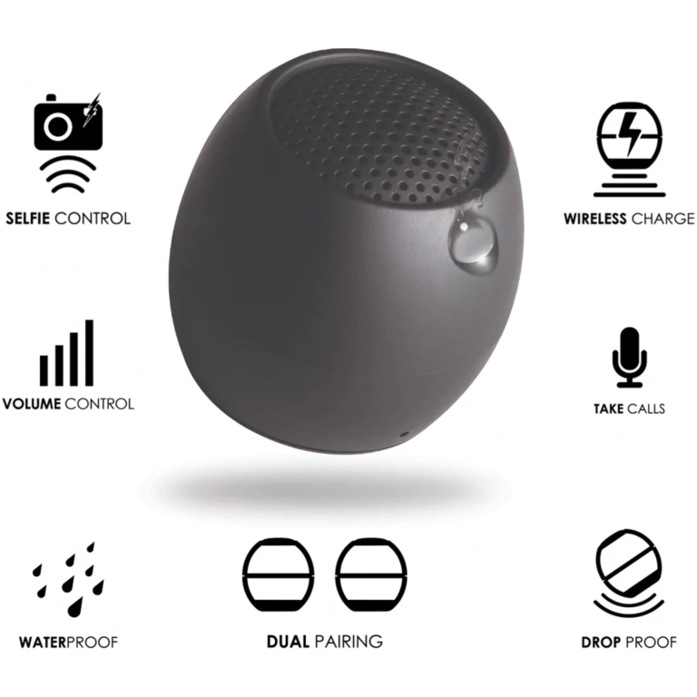 BOOMPODS Zero bezdrôtový reproduktor čierny