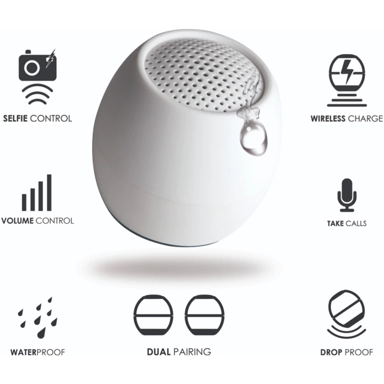 BOOMPODS Zero bezdrôtový reproduktor biely