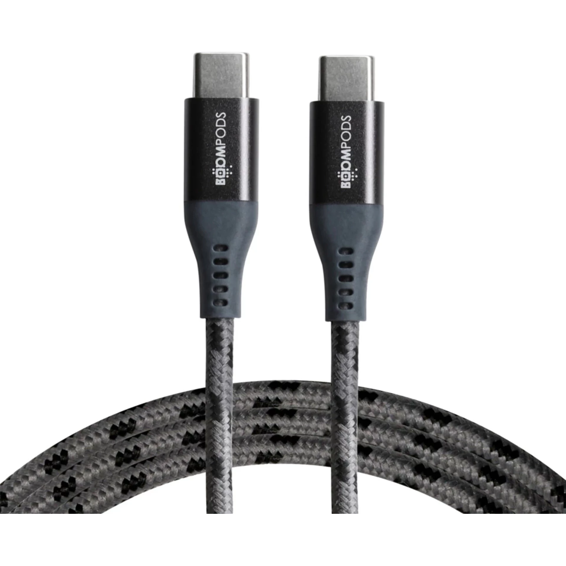 BOOMPODS Tide USB-C/C kábel 60W graphite BOOMPODS Tide USB-C/C kábel 60W graphite