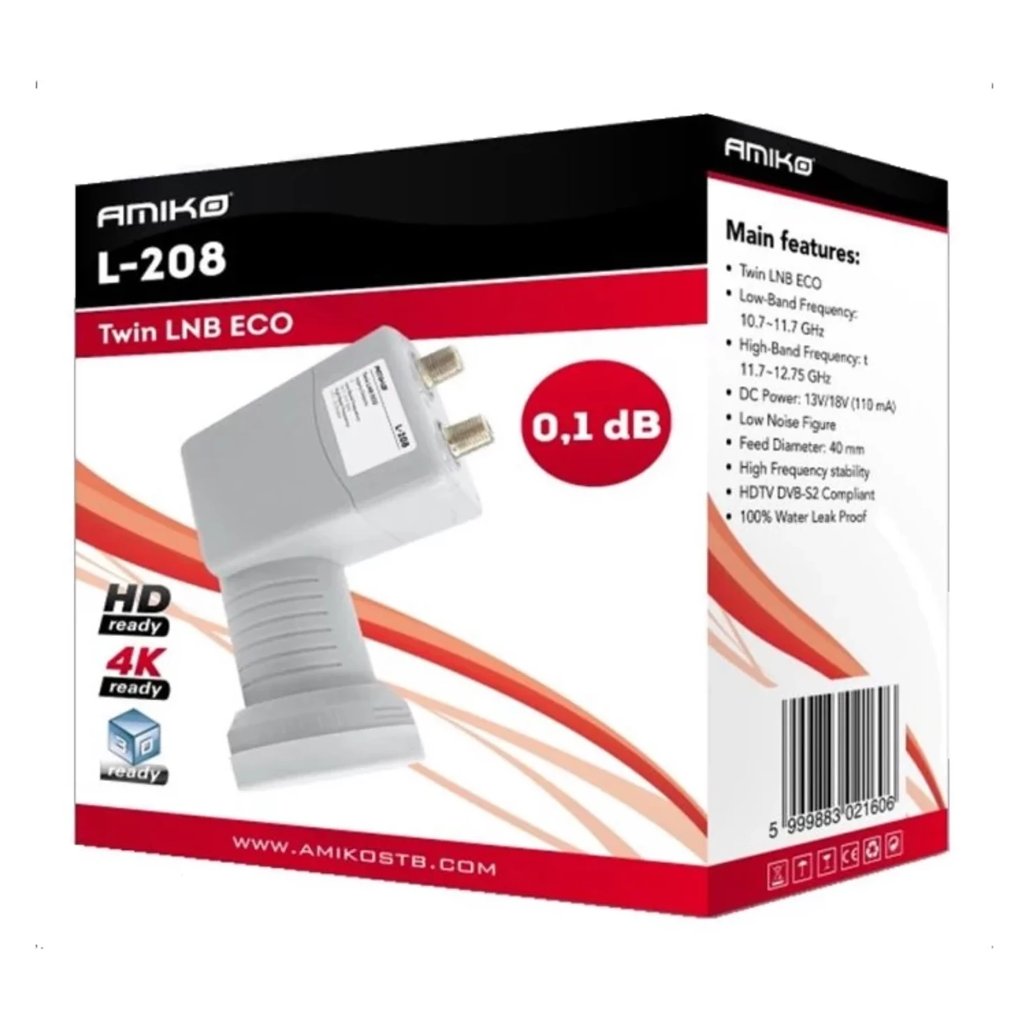 LNB Amiko TWIN L-208 LNB Amiko TWIN L-208