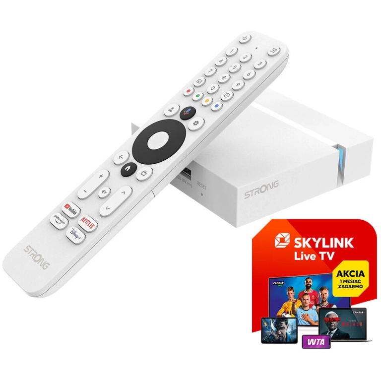 Strong LEAP-S3+ V2 biely 4K Google TV box