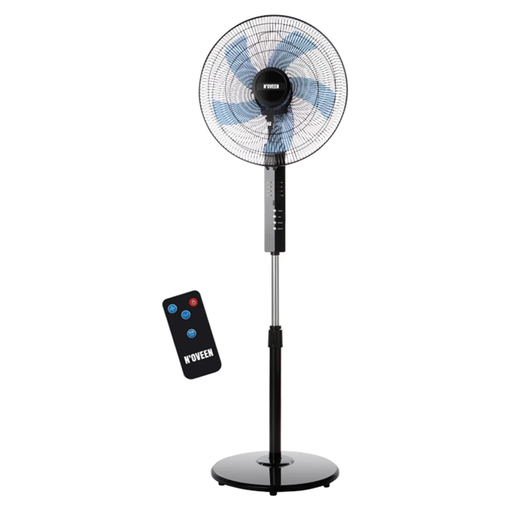 NOVEEN F455 stojanový ventilátor 55W čierny NOVEEN F455 stojanový ventilátor 55W čierny