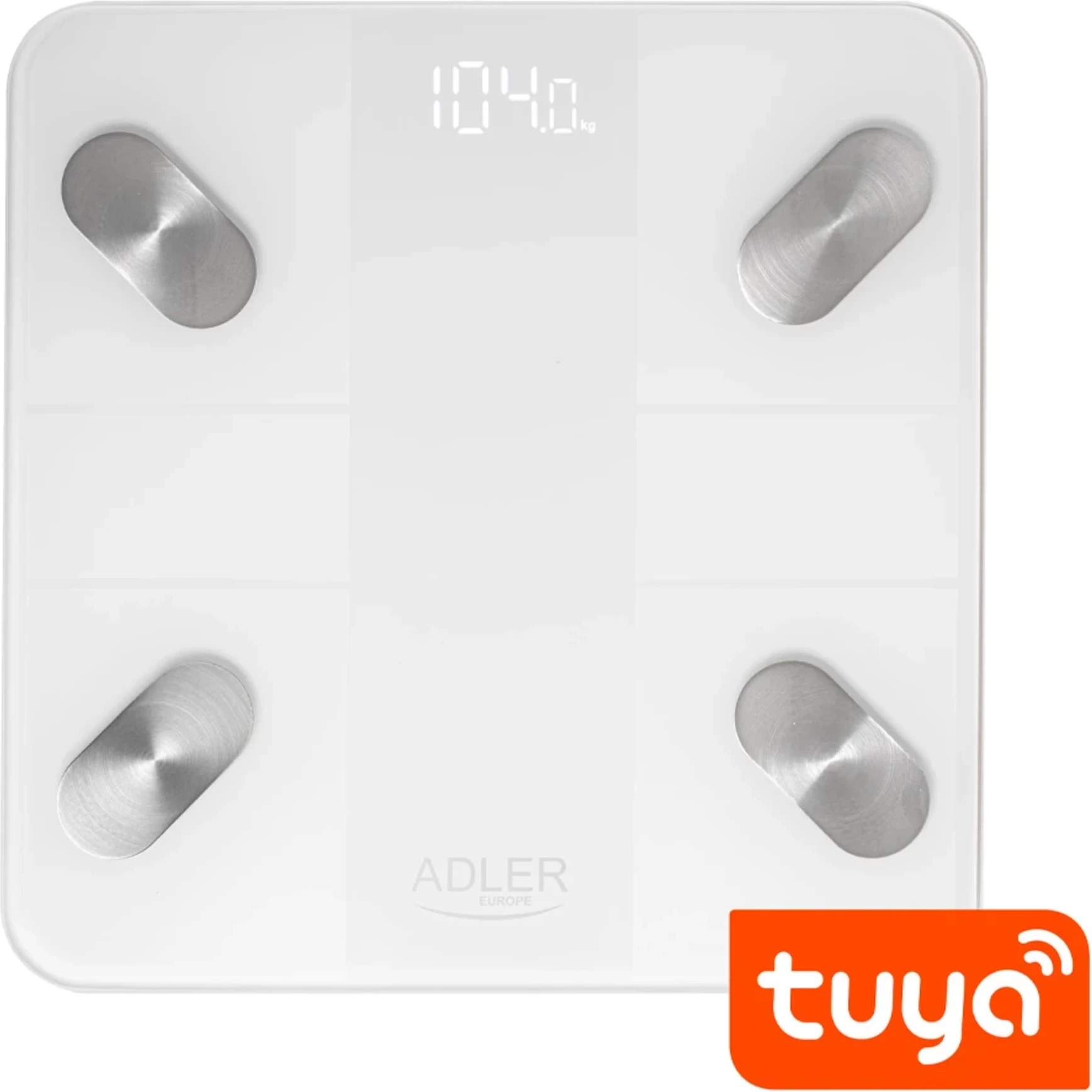 Adler AD 8186 smart osobná váha biela Adler AD 8186 smart osobná váha biela