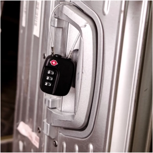 BOOMPODS LOCK TSA bag tracker - čierny