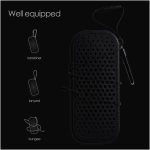 BOOMPODS Blockblaster čierny