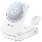 Yesido DS27 15W 3v1 nabíjačka biela