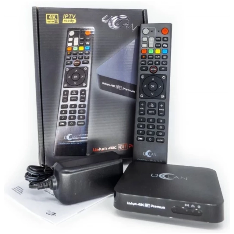 uClan Ustym 4K OTT Premium + Antik TV 6 mes