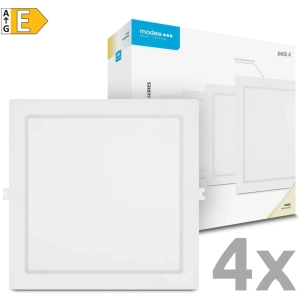 Modee LED panel podhľadový štvorec 24W 4000K biely 2640 lumenov 4ks