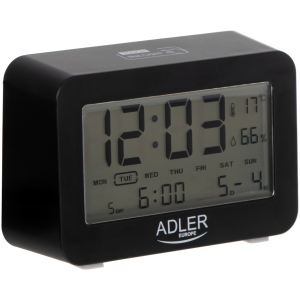 Adler AD 1196 hodiny s budíkom biele