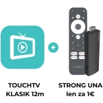 touchTV KLASIK 12 mesiacov + LEAP-UNA za 1€