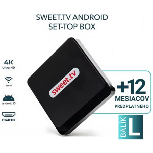sweet.TV SK Android TV BOX + 12M balik L