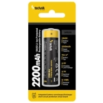 Technik nabíjateľná batéria 18650 2200mAh 3,7V